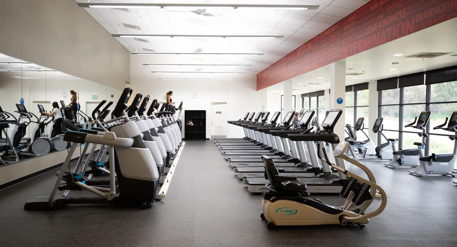 Cardio machines at the Richmond Parkway YMCA