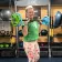 Fitness Director Jenny holding barbell weights