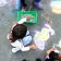 Young female students making chalk art outside on blacktop